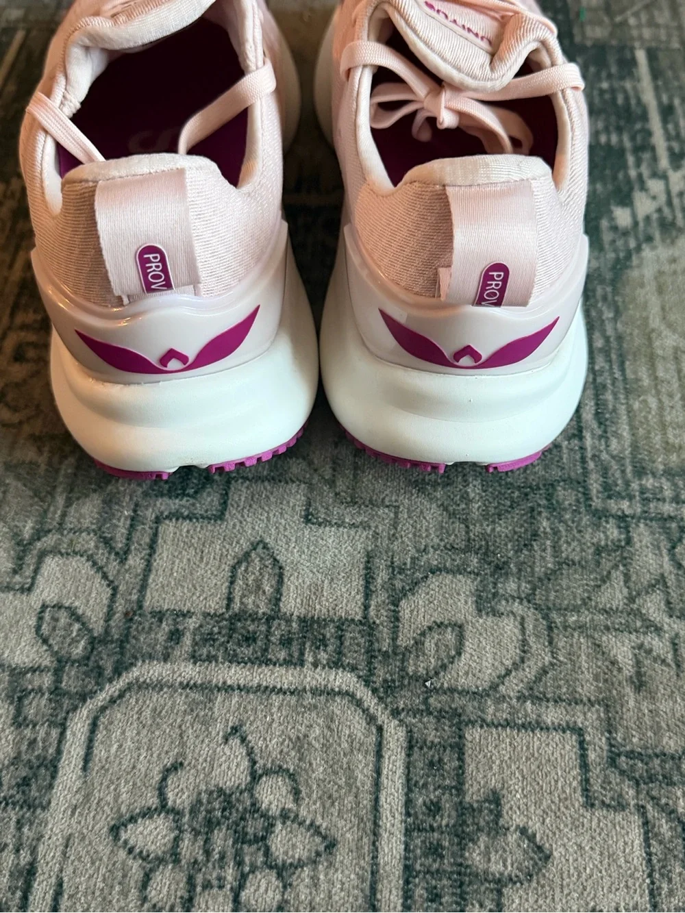 UNITUS Fortra Virtue Pink Mesh Athletic Sneakers women’s size 5 - Picture 6 of 9